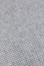 Grote bureaumat van gerecycled vilt met antislippads kleur grijs derde weergave