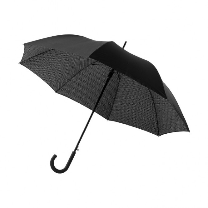 Design paraplu en binnenlaag van 27 inch kleur zwart