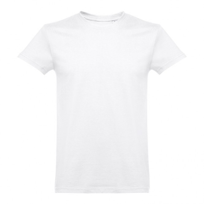 Katoenen T-shirts met logo, 190 g/m2 in de kleur wit