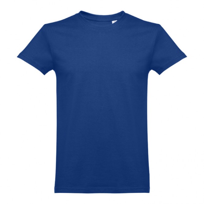 Katoenen T-shirts met logo, 190 g/m2 in de kleur koningsblauw