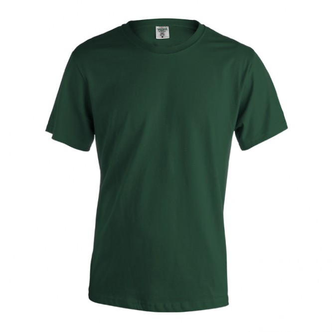Reclame T-shirts met logo, 150 g/m2 in de kleur donkergroen