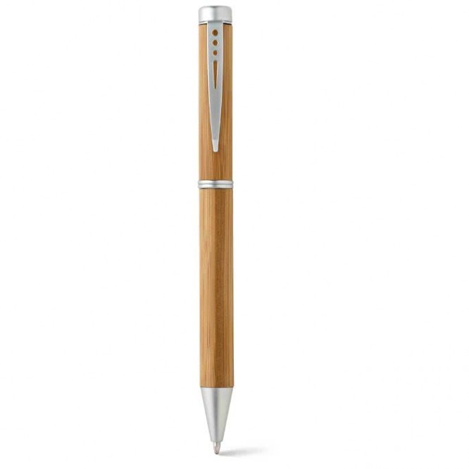 Bamboe pen in hoesje voor reclame