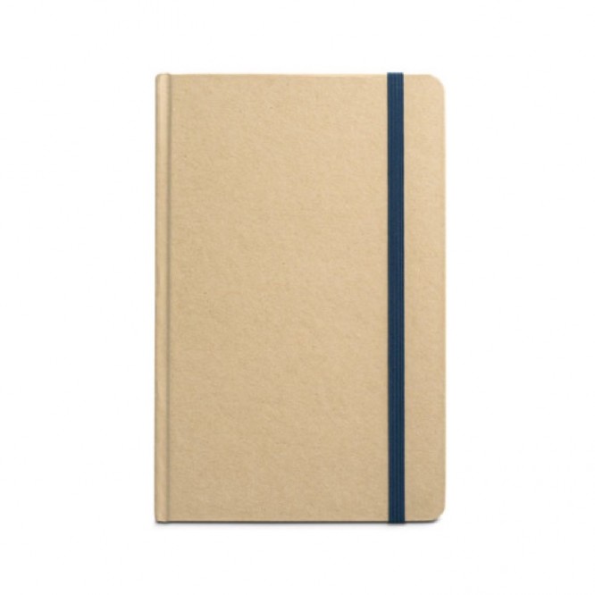 A5 notitieboekje met logo van gerecycled papier