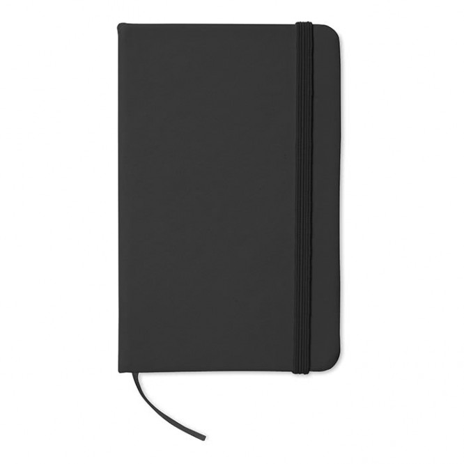 Pocket notitieboekje voor bedrijven kleur zwart