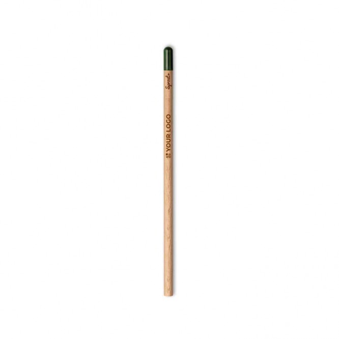 Eco potloden van BIC® met zaadjes van koriander weergave met jouw bedrukking
