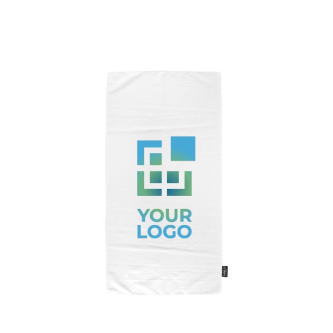 Sublimatie handdoek van RPET-polyester weergave met jouw bedrukking