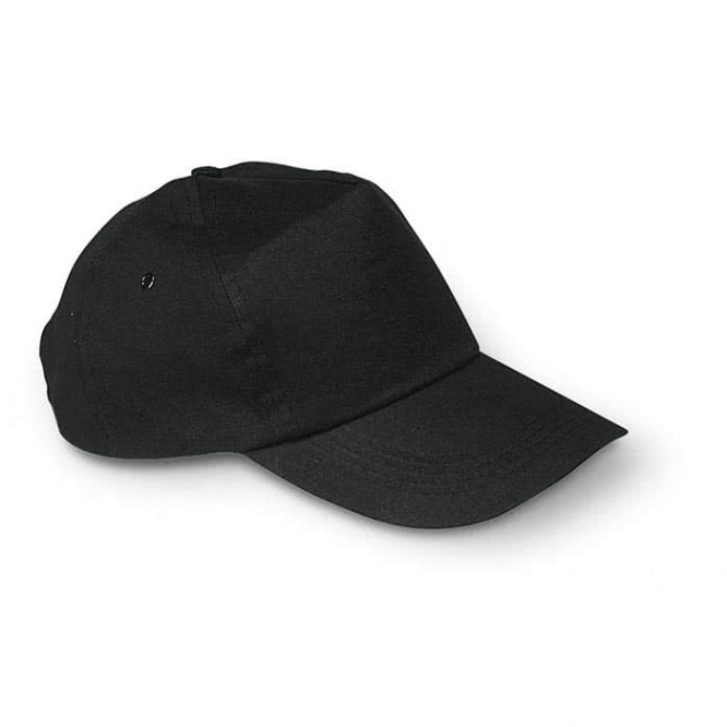 Goedkope cap voor promotie kleur zwart