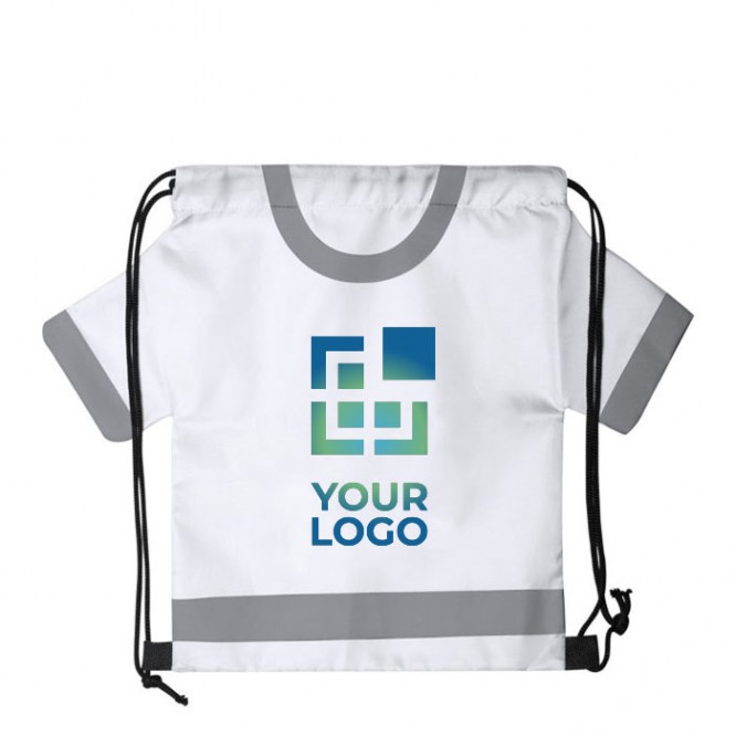 T-shirtvormige rugzakjes met logo voor kids