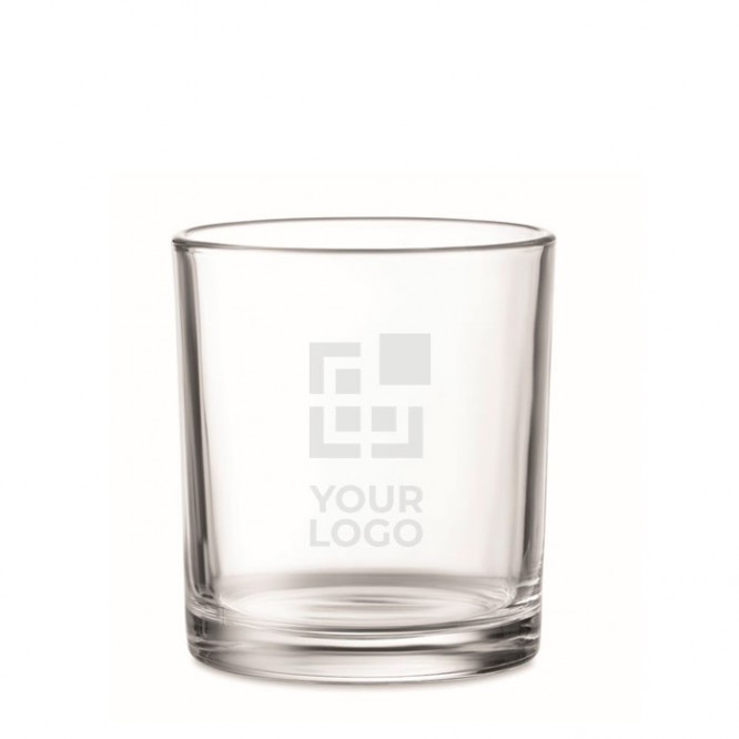 glas bedrukken met logo  kleur doorzichtig