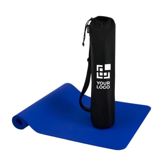 6 mm antislip gerecyclede plastic yogamat bedrukken