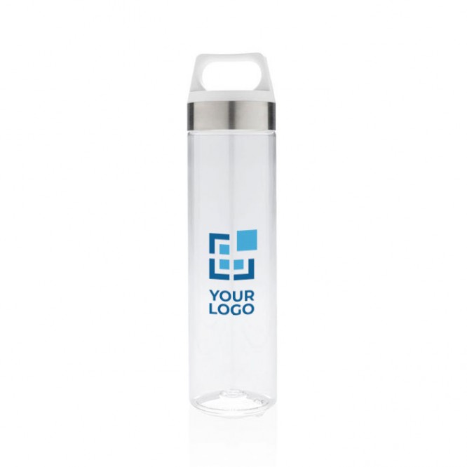 Stijlvolle BPA-vrije waterfles met logo weergave met jouw bedrukking
