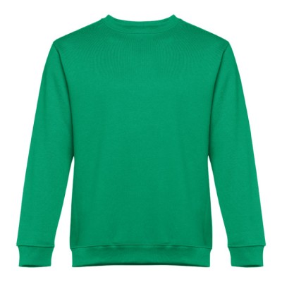 gepersonaliseerde trui met ronde hals, 300 g/m2 in de kleur groen