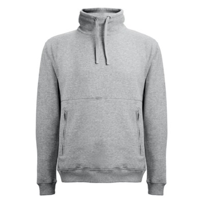 Sweater bedrukken / bedrukken hoodie voor merchandising, 320 g/m2 in de kleur grijs