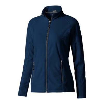 Reclame dames jas met logo, 180 g/m2 in de kleur marineblauw