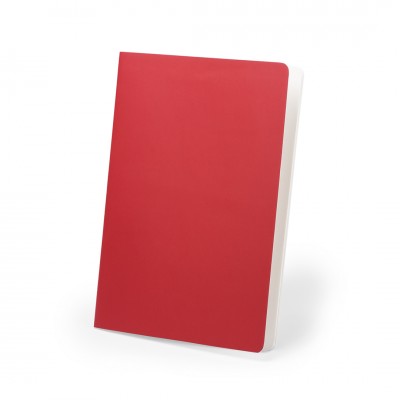 Gewaagd gepersonaliseerd notitieboekje met kleur kleur rood