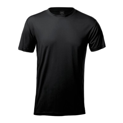 Ademend sublimatie T-shirt, 135 g/m2 in de kleur zwart