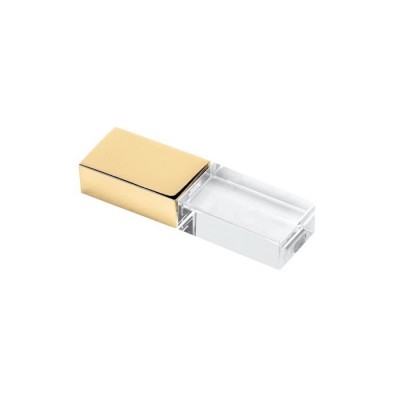 Elegante bedrukte USB stick met ledlampje