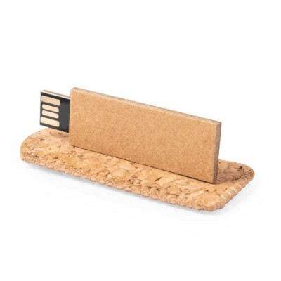 Bedrukte USB stick van gerecyclede karton