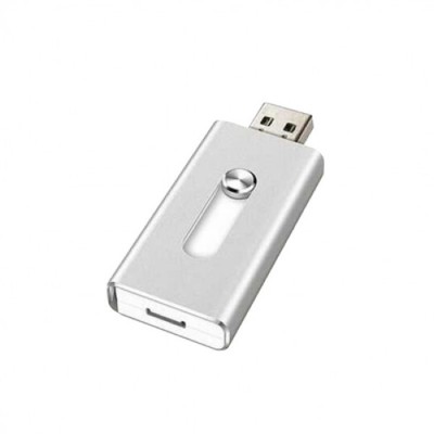 USB stick voor merchandising zilver