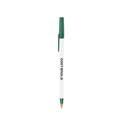 De klassieke BIC® reclame pen maar dan ECO kleur groen