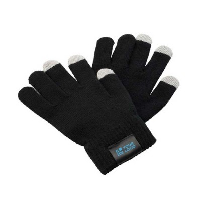 Tastbare handschoenen van polyester