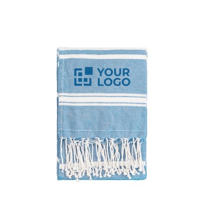 Vrolijk, goedkoop handdoek bedrukken pareo, katoen en polyester weergave met jouw bedrukking