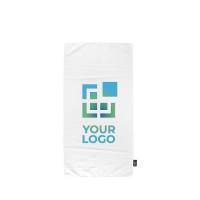 Sublimatie handdoek van RPET-polyester weergave met jouw bedrukking
