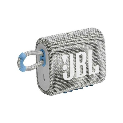 Bluetooth speaker met logo en draaglus kleur grijs