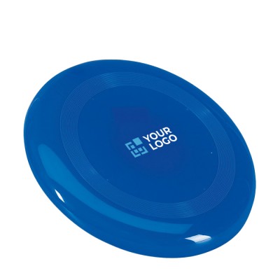 Frisbee met je eigen logo kleur blauw