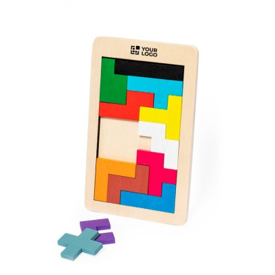 Behendigheidsspel met diverse vormen en kleuren van 12 stuks