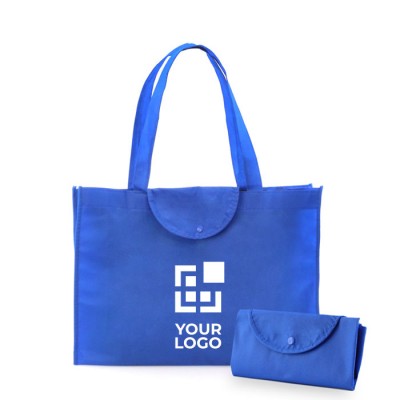 Non woven tas bedrukken kleine oplage met logo voor klanten weergave met jouw bedrukking