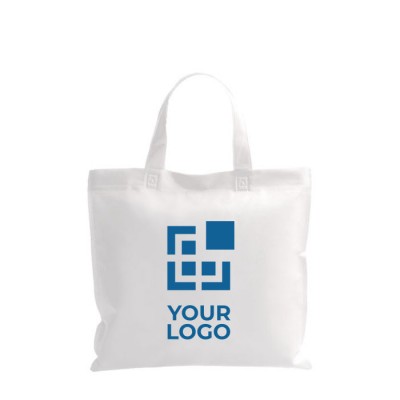 Non woven tas met logo (draagkracht 5kg) weergave met jouw bedrukking