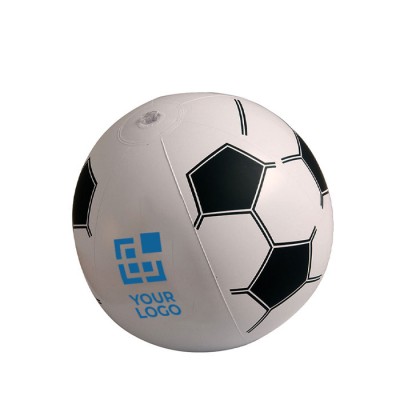 Opblaasbare retro voetbal met logo