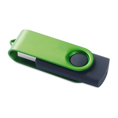 USB-stick met beschermcover groen