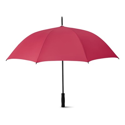 Paraplu van 27" om te bedrukken met logo kleur bordeaux tweede weergave