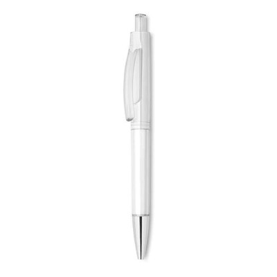 Pen met opdruk voor propaganda kleur wit