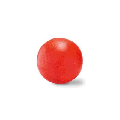 Strandballen om te bedrukken kleur rood