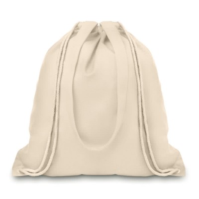 Promo linnen tasje met hengsels kleur beige