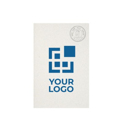 Gerecycled cahier notitieboekje met logo