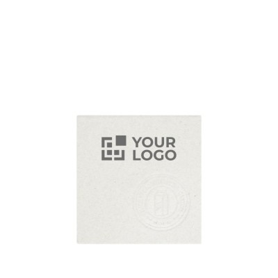 Notitieblok met logo van gerecycled karton