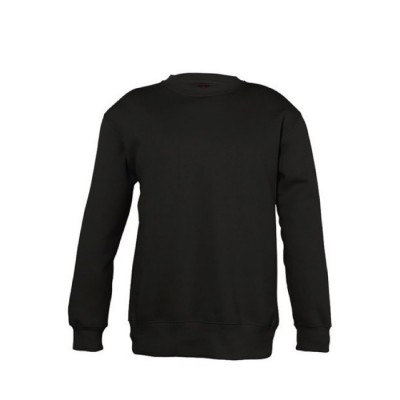 Sweater laten bedrukken voor kinderen, 280 g/m2 in de kleur zwart