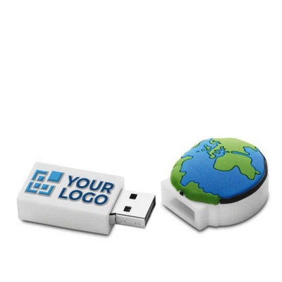 2D USB-stick bedrukken met logo