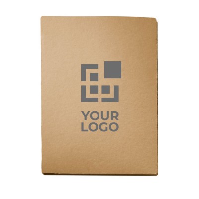 Kartonnen notitieblok met logo