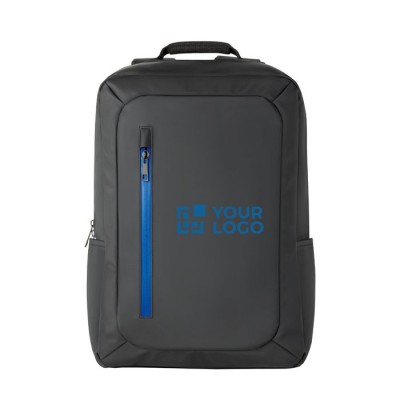 Waterdichte laptop rugzak met logo weergave met jouw bedrukking