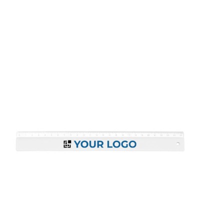 Liniaal van 25cm met logo voor reclame