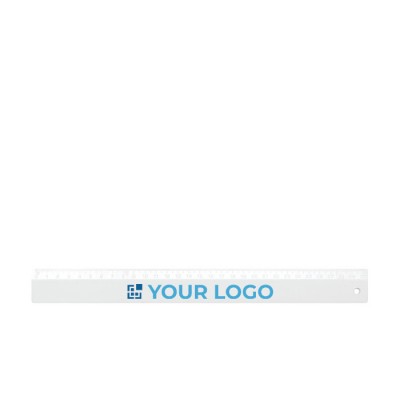 Liniaal van 30cm met logo voor reclame