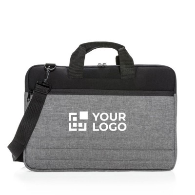 Praktische laptop sleeve bedrukken met logo voor laptop weergave met jouw bedrukking