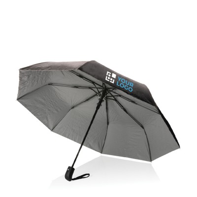 Tweekleurige opvouwbare paraplu