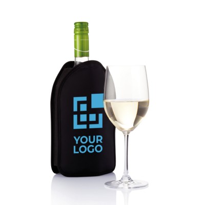 Thermisch wijndeksel gepersonaliseerd met logo