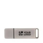 Custom made USB van metaal met sluitdop, gemaakt in Europa